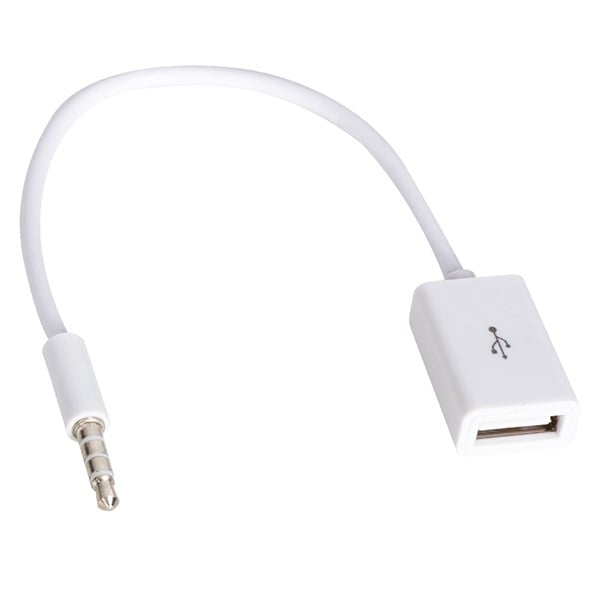 POWERMASTER PM-33294 USB DİŞİ TO AUX STEREO 3 BOĞUMLU KABLO