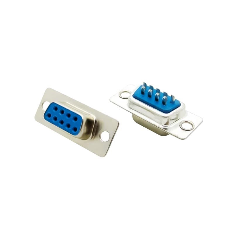 POWERMASTER PM-483 METAL 9 PİN DİŞİ D-SUB KONNEKTÖR SERİ PORT BAĞLANTI SOKETİ