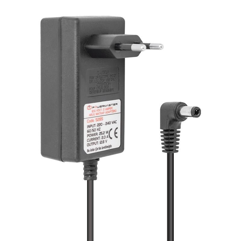POWERMASTER PM-5285 12.6 VOLT- 2 AMPER ŞARJLI MATKAP ADAPTÖRÜ