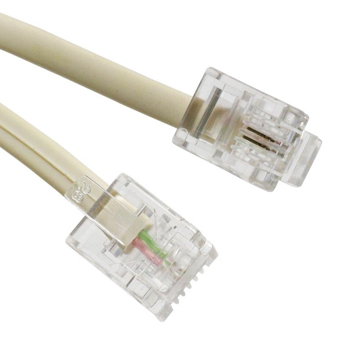 PowerMaster Telefon Kablosu 10 Metre 2 Pin Soketli Fiyatı - Merter Elektronik