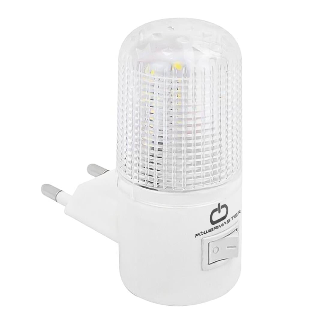 Powermaster QL-102 Ledli Anahtarlı Gece Lambası (0.5 Watt Saatte) Fiyatı - Merter Elektronik