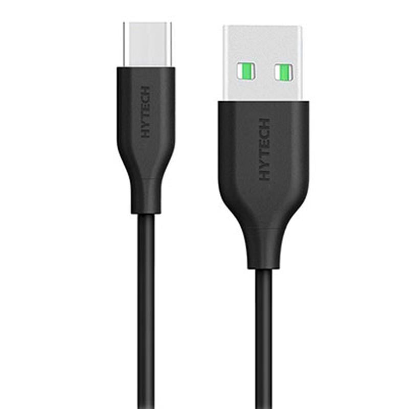 POWERMASTER TYPE-C ŞARJ VE DATA KABLOSU 1 METRE 2 AMPER SİYAH KABLO * HYTECH HY-X103