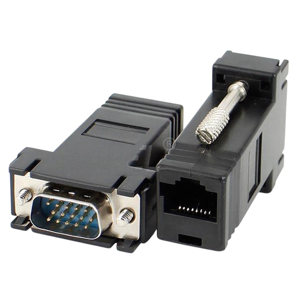 Powermaster VGA Extender RJ45 CAT5/CAT6/CAT7 Uzatıcı Çevirici Fiyatı - Merter Elektronik