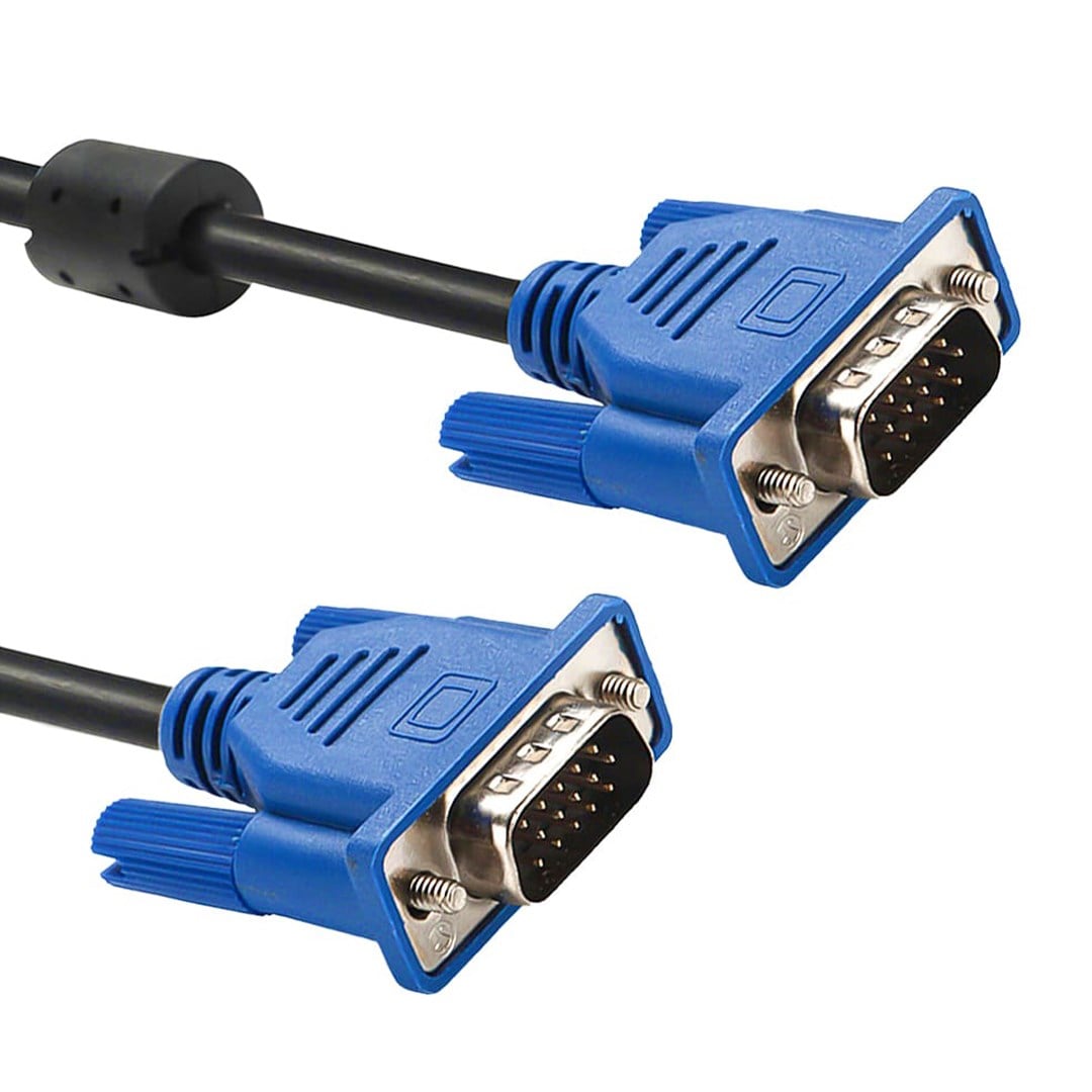 POWERMASTER VGA155 5 METRE VGA LCD MONİTÖR PROJEKSİYON KABLOSU 15 PİN 3+6 ERKEK-ERKEK