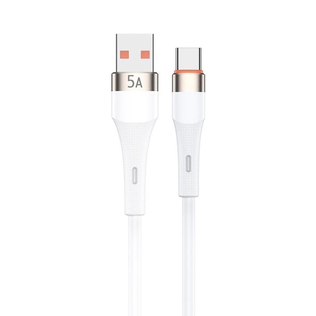 Powerway HC05 Örgülü 5 Amper USB TO Type- C 1 Metre Şarj Data Kablosu Fiyatı - Merter Elektronik