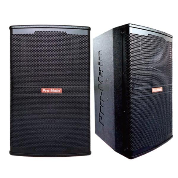 PROMAIN MS-1015P 430*680*480MM 2X38 CM 350 WATT ÇİFT YOLLU AHŞAP PASİF HOPARLÖR