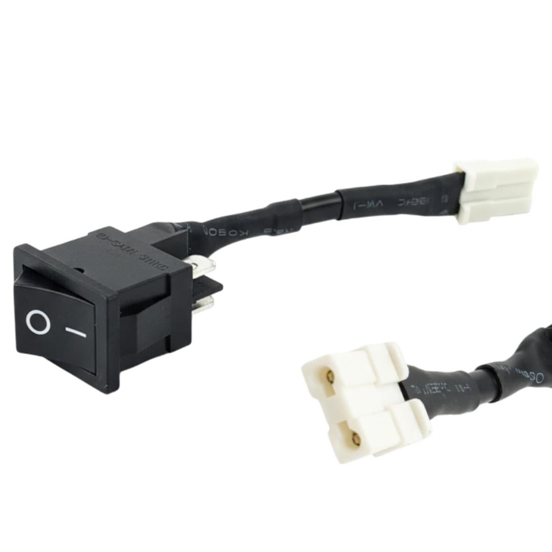 R13-0 2 PİN SİYAH 6 AMPER - 250 VOLT YÜKSELTİCİ ANAHTARI