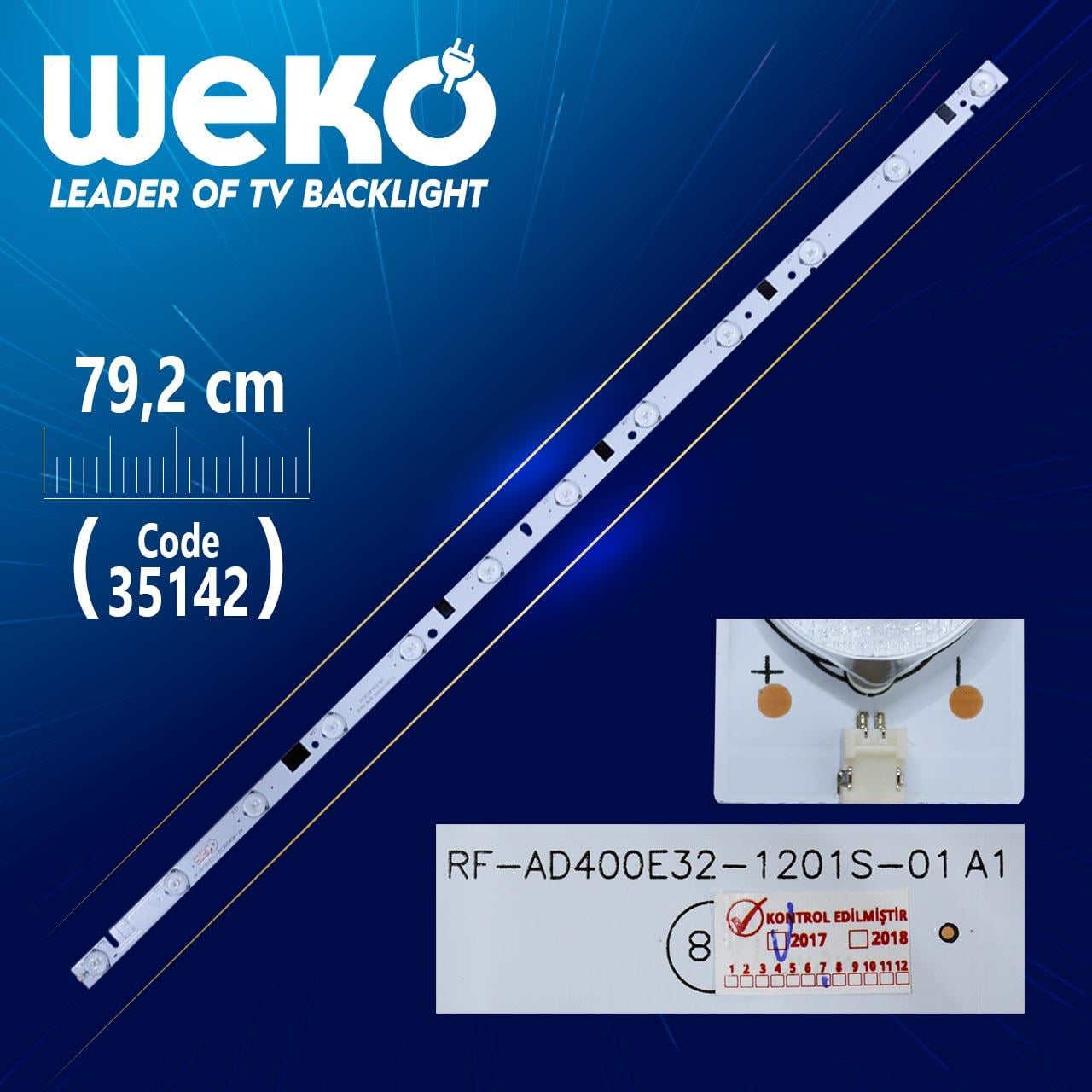 RF-AD400E32-1201S-01 A1 - 180.W00-401803H - 12 LEDLİ 79.2 CM - (WK-401)
