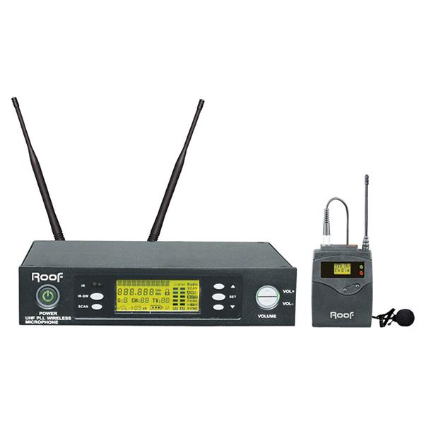 ROOF R-1150S UHF YAKA ÇİFT TUNERLİ TELSİZ MİKROFON