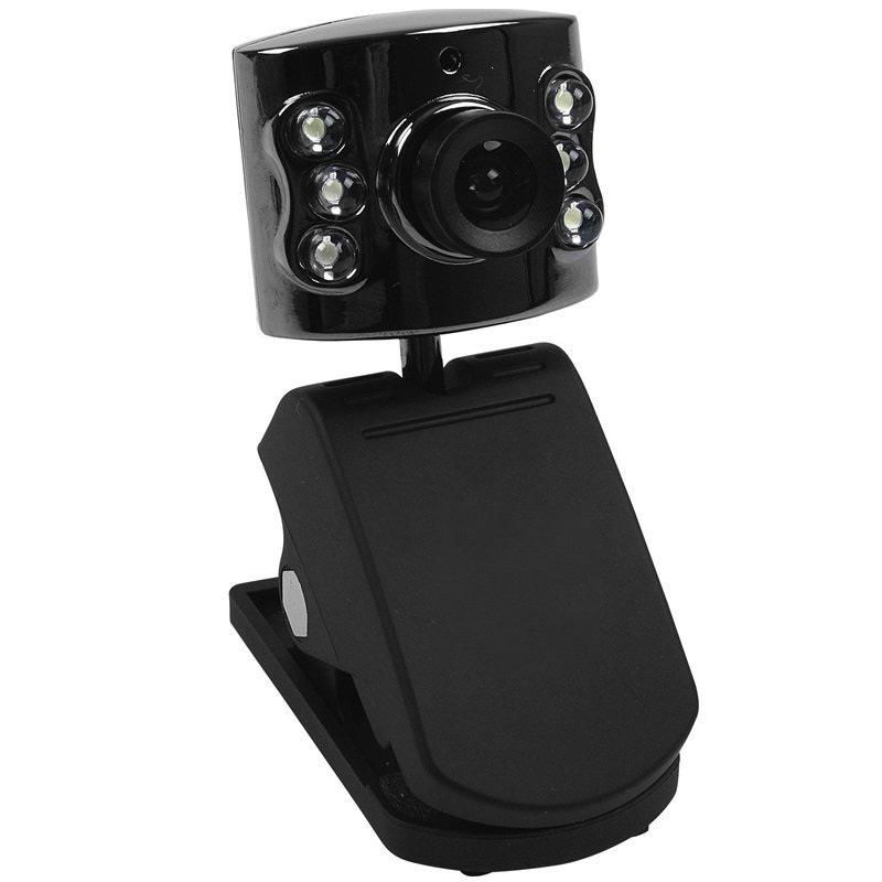 ROSE WEB-01 TAK ÇALIŞTIR LEDLİ 12 MP PC WEB KAMERA