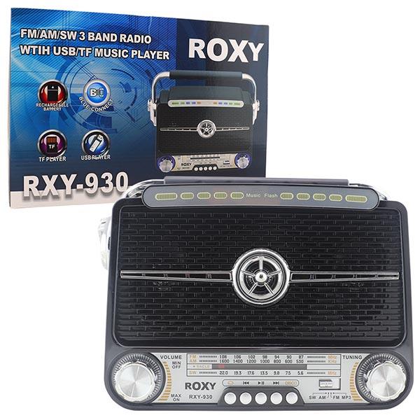 ROXY RXY-930 IŞIKLI USB/BLUETOOTH/FM PORTATİF RADYO