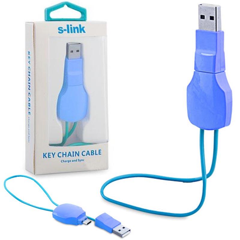 S-LINK IP-302 MAVİ MİKRO USB M TO USB M ÇEVIRICI KABLO