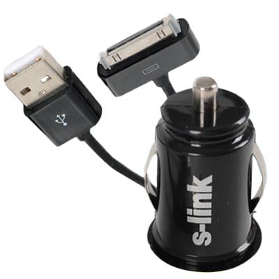 S-LINK IP-834 2000 MA IPAD/P1000 12-24V 2 USB ARAÇ ŞARJI