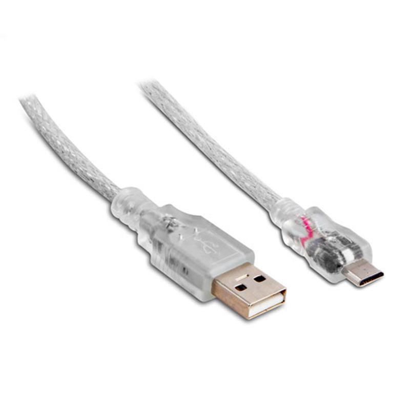 S-LINK SL-79A 3 METRE ŞEFFAF USB TO MICRO USB KABLO