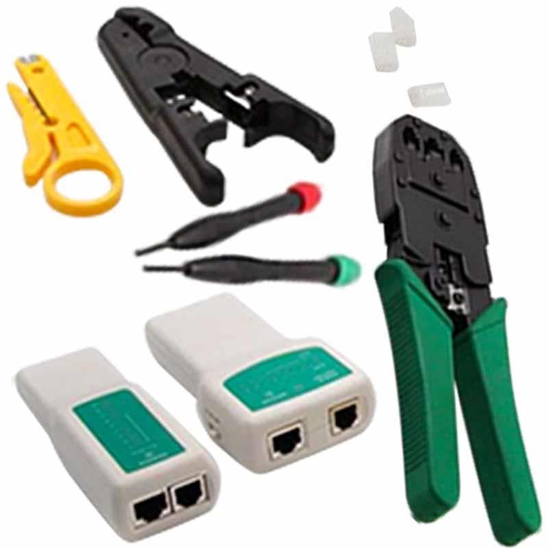 S-LINK SL-825W RJ45-RJ11-RJ9 3LÜ PENSE KABLO TESTER VE SIYIRICI