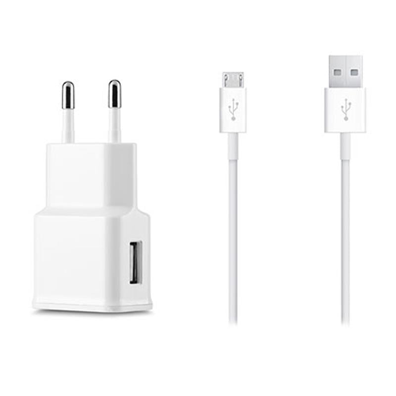 S-LINK SMG-450 SAMSUNG 5 VOLT 2000 MA BEYAZ 2IN1 ŞARJ ADAPTÖR + DATA KABLO