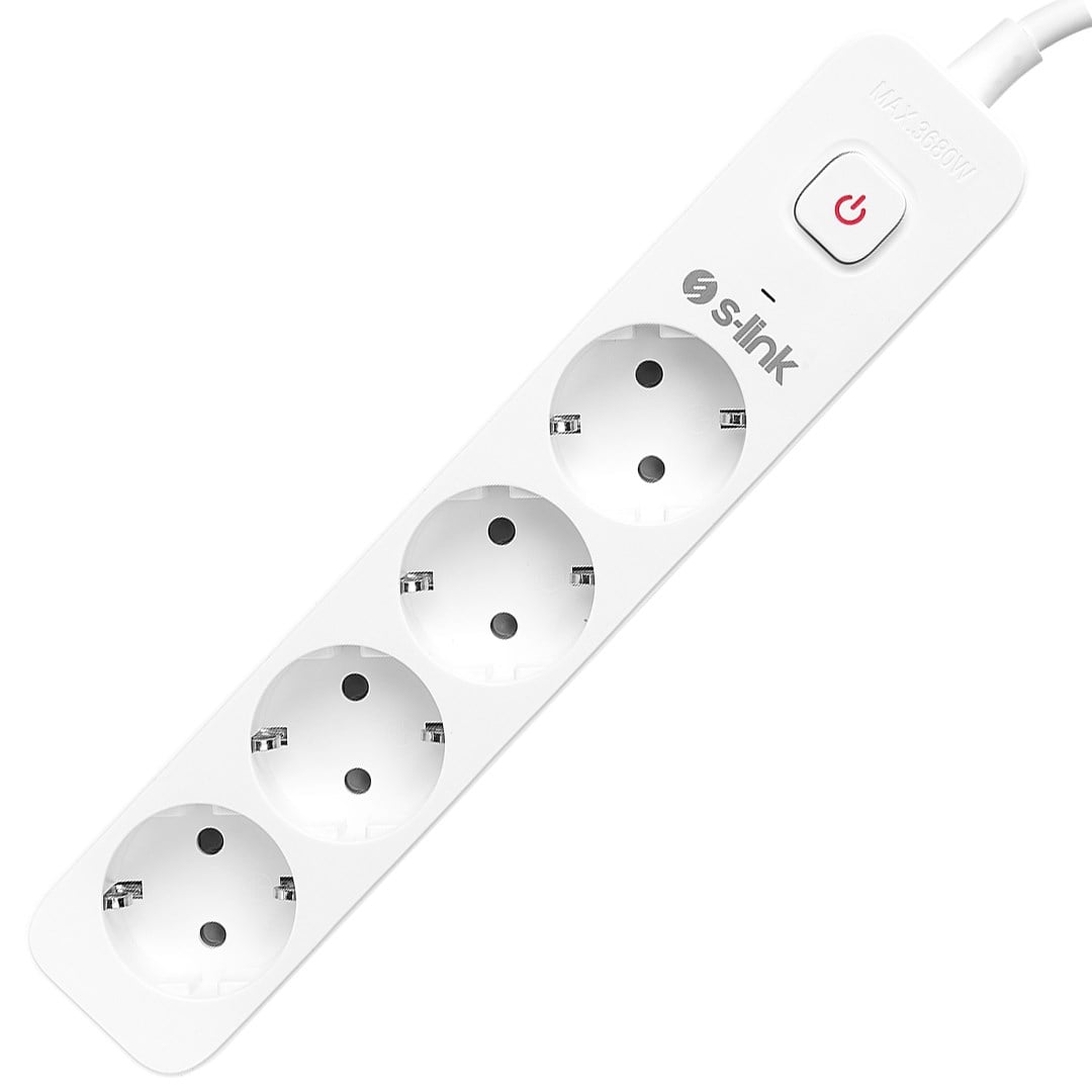 S-Link SPG2-6-18 6'lı Akım Korumalı Priz Fiyatı - Merter Elektronik