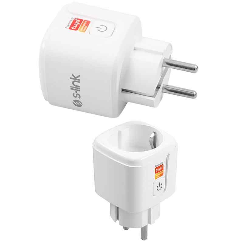 S-LINK SWAPP SL-01 16 AMPER WIFI TUYA DESTEKLİ AKILLI PRİZ