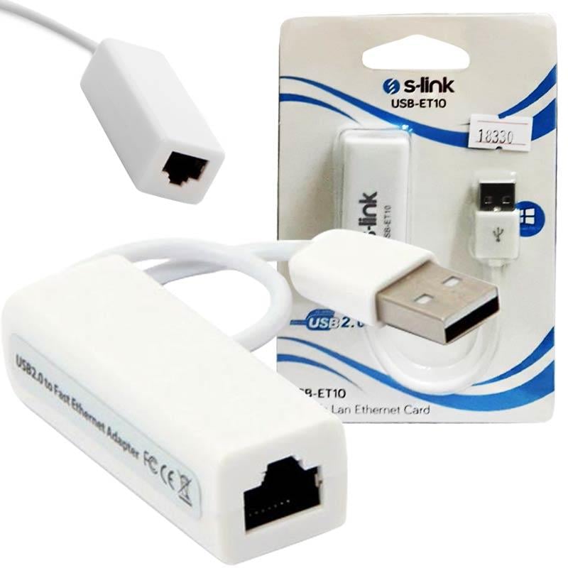 S-LINK USB-ET10 USB TO LAN ETHERNET KART