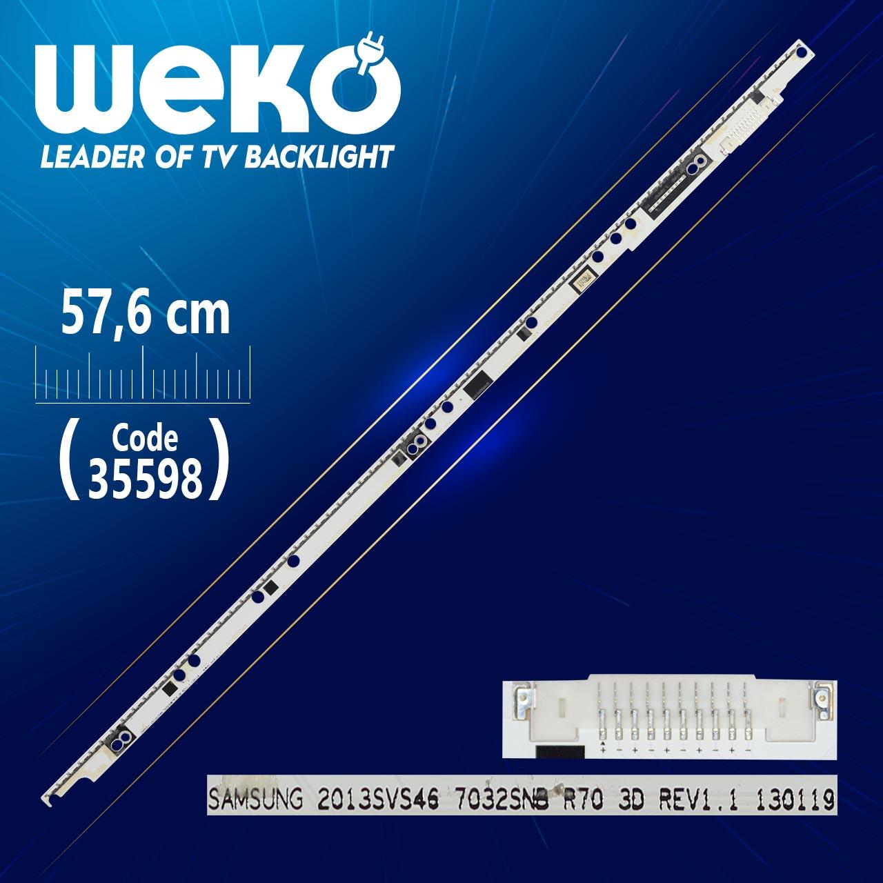 SAMSUNG 2013SVS46 7032SNB R70 3D REV1.1 130119 - 57.6 CM 70 LEDLİ - (WK-1110)