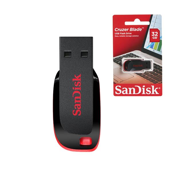 SANDISK CRUZER BLADE 32 GB USB 2.0 FLASH DİSK