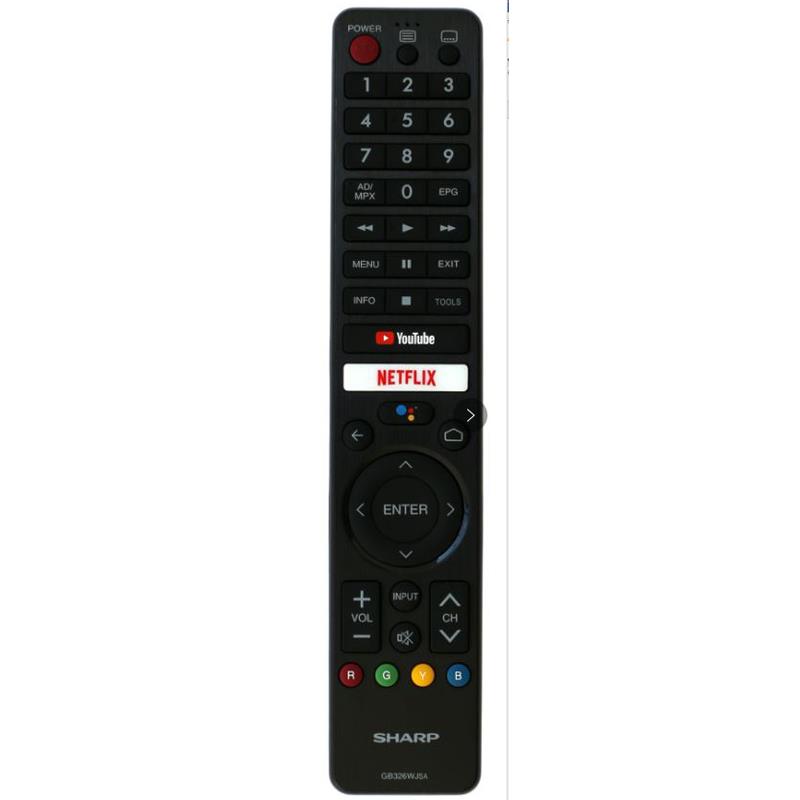 SHARP H1944/ GB326WJSA NETFLIX- YOUTUBE TUŞLU LCD LED TV KUMANDA
