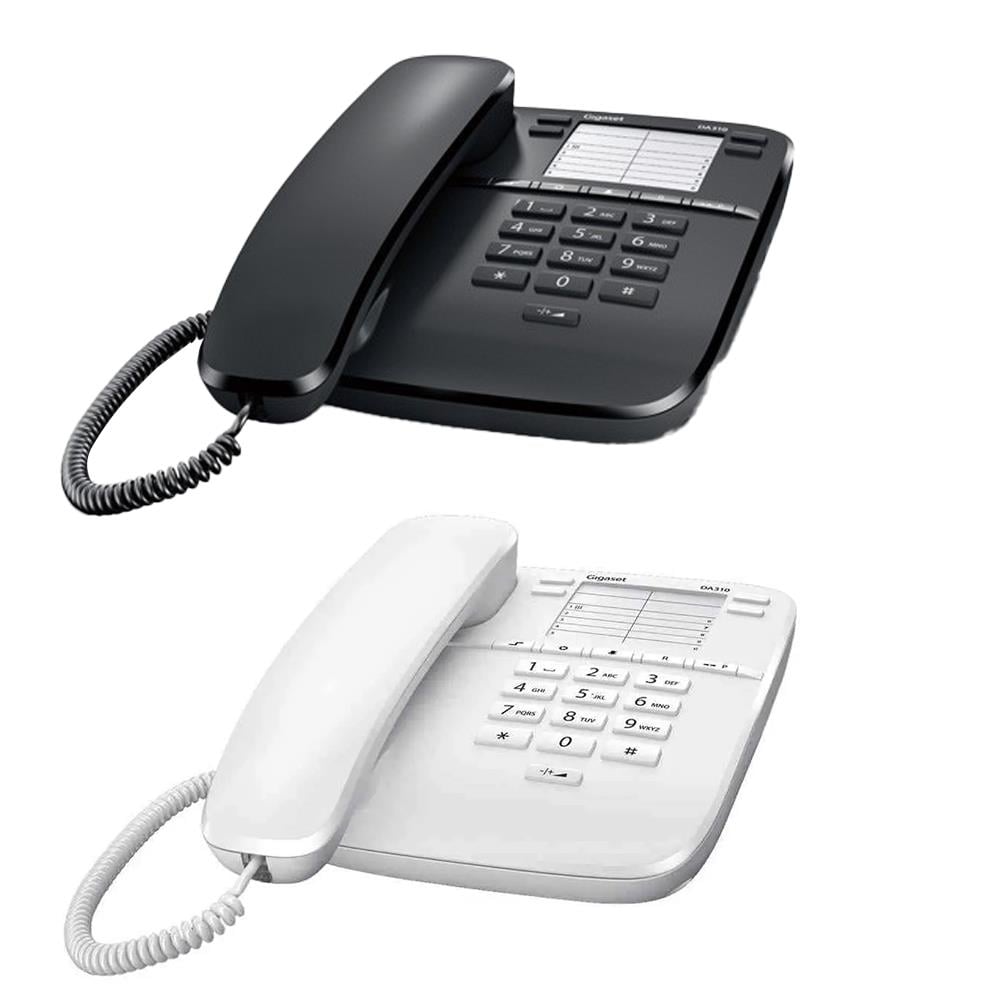 SIEMENS GIGASET DA310 KABLOLU MASAÜSTÜ TELEFON (SİYAH*BEYAZ)
