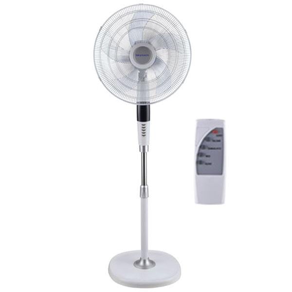 SKYTECH STF-1890 18 5 KANATLI 3 KADEMELİ RENKLİ GÖSTERGE PANELLİ KUMANDALI AYAKLI VANTİLATÖR