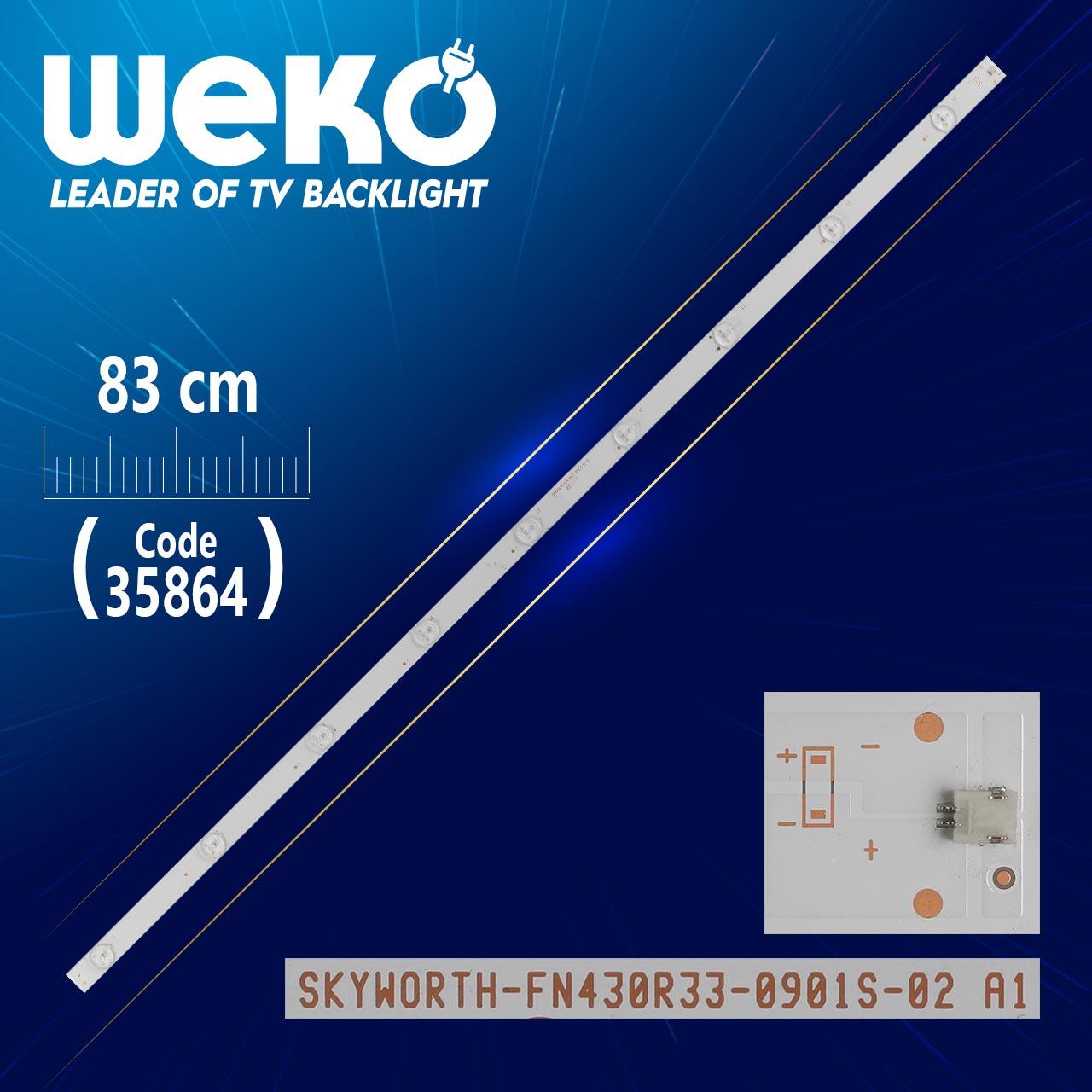 SKYWORTH-FN430R33-0901S-02 A1 - 83 CM 9 LEDLİ - (WK-1326)
