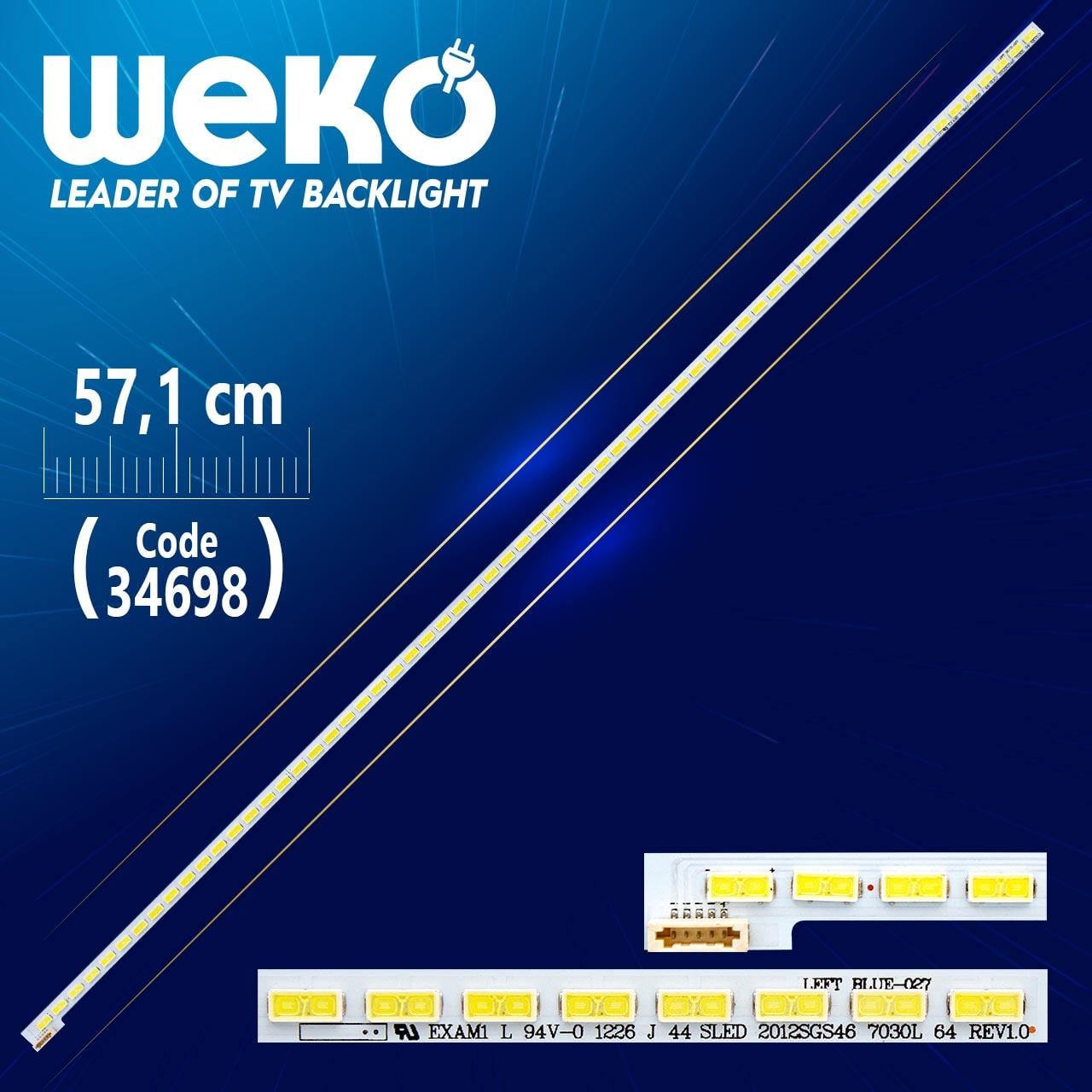 SLED 2012SGS46 7030L 64 REV1.0 - 57.1 CM 64 LEDLİ - (WK-147)