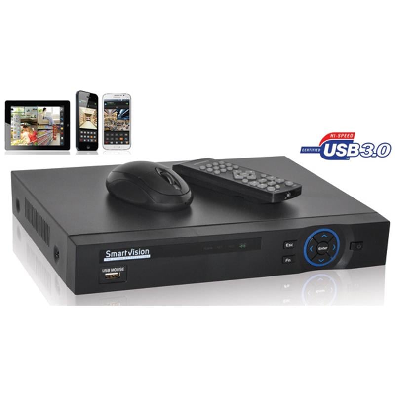 SMARTVISION SV-7932 32 KANAL 6TB HDD DESTEKLİ 2 MP DESTEKLİ NVR KAYIT CİHAZI