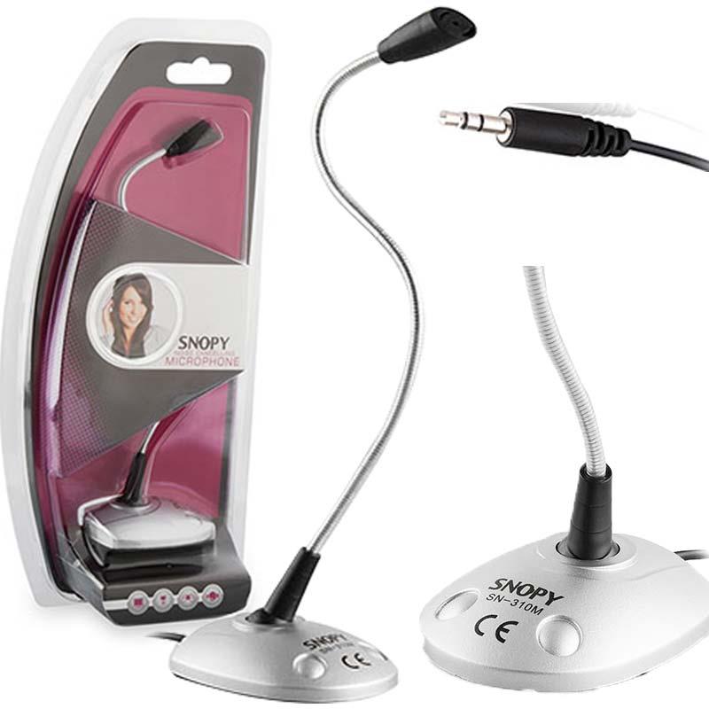 SNOPY SN-310M METAL MASAÜSTÜ BİLGİSAYAR MİKROFONU
