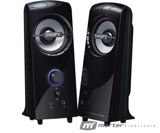 SNOPY SN-3300X 2.0 SİYAH AC 220V HOPARLÖR