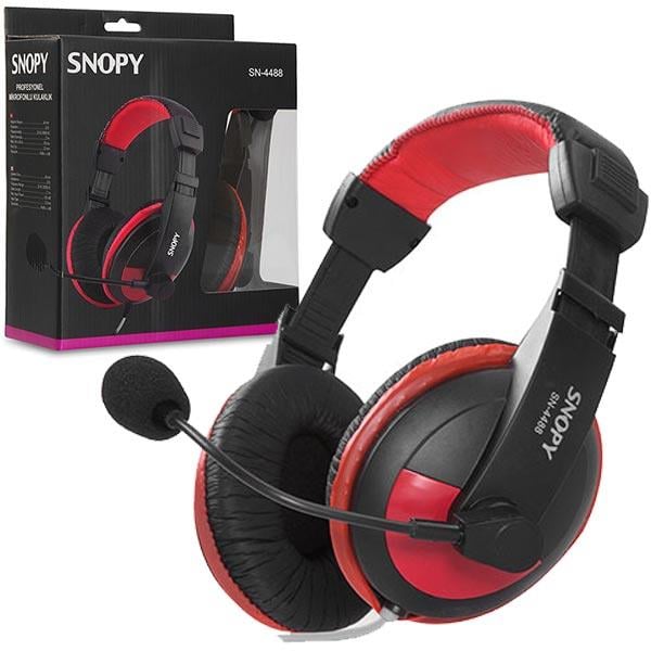 SNOPY SN-4488 PROFESYONEL MİKROFONLU KULAKLIK