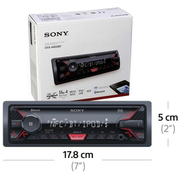 SONY DSX-A400BT USB/FM/BLUETOOTH MEKANİKSİZ OTO TEYP 4X55 WATT