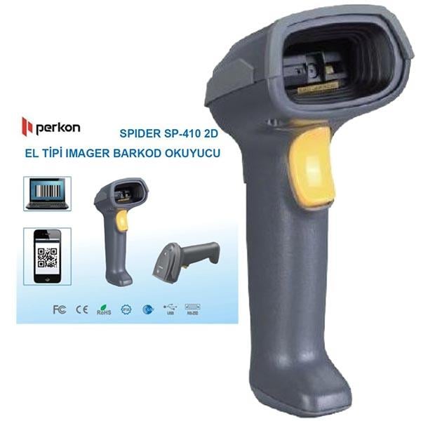 SPIDER SP-410 2D KAREKOD USB BARKOD OKUYUCU