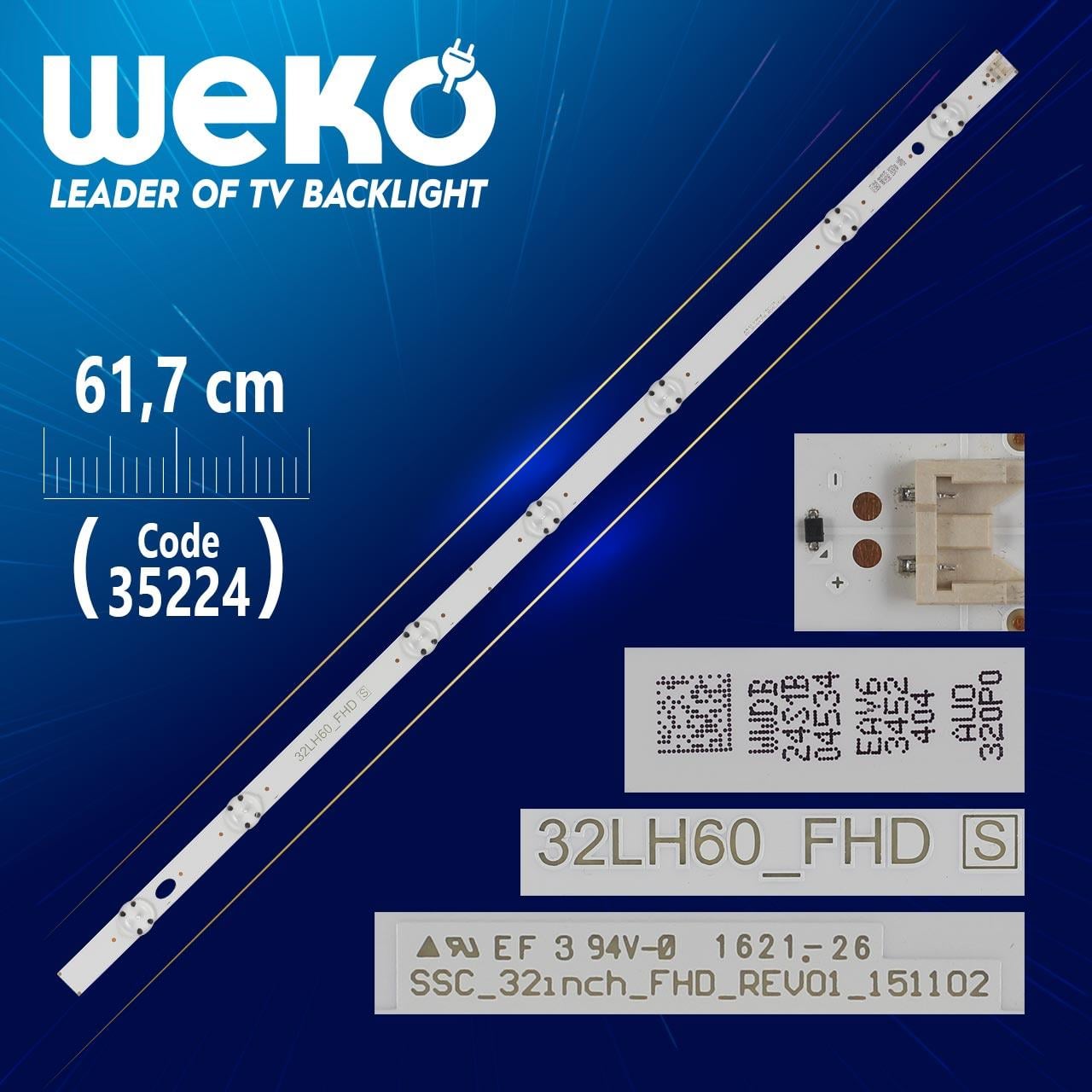 SSC_32INCH_FHD_REV01_151102 - 32LH60_FHD_A S - 61.7 CM 7 LEDLİ - (WK-461)