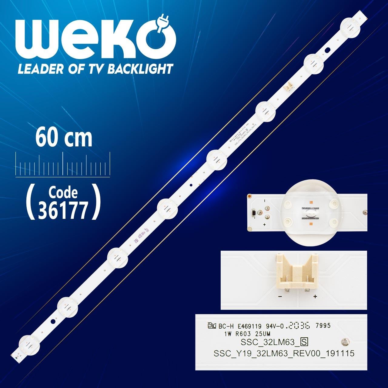 SSC_Y19_32LM63_REV00_19115  SSC_32LM63_S 8 LEDLİ 60 CM