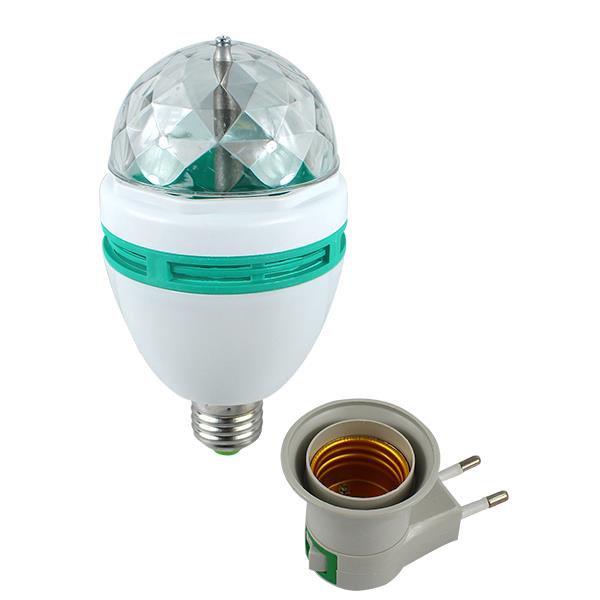 STARMAX SM-210 E27 ANİMASYONLU RENKLİ DÖNEN LAMBA