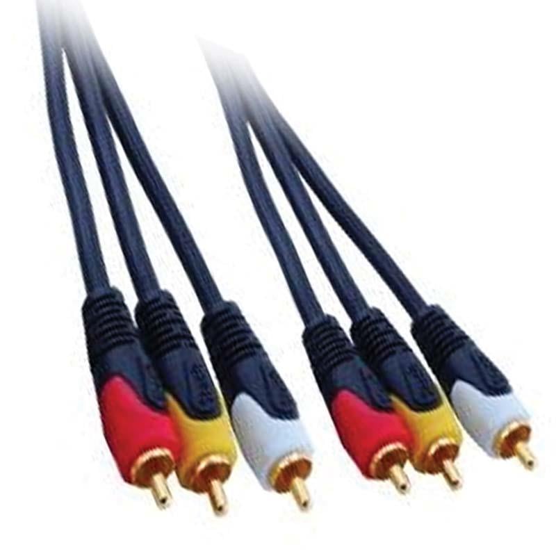 STECH223 3 RCA / 3 RCA 10 METRE 1.KALİTE KABLO