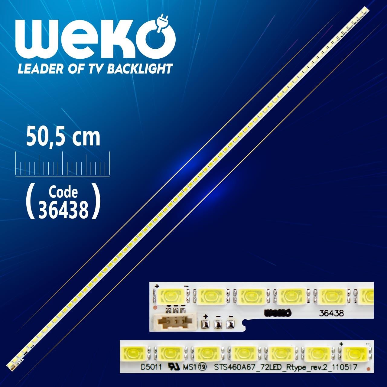 STS460A67_72LED_R TYPE_REV.2_110517  72 LEDLİ 50.5 CM