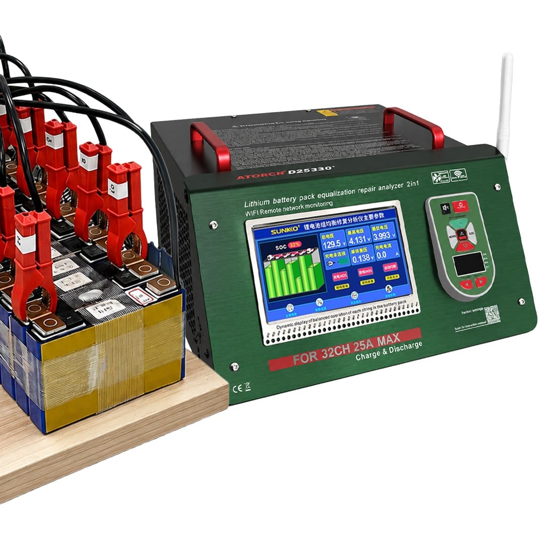 SUNKKO D2532C+WIFI LITHIUM PİL DENGELEME MAKİNESİ Fiyatı - Merter Elektronik