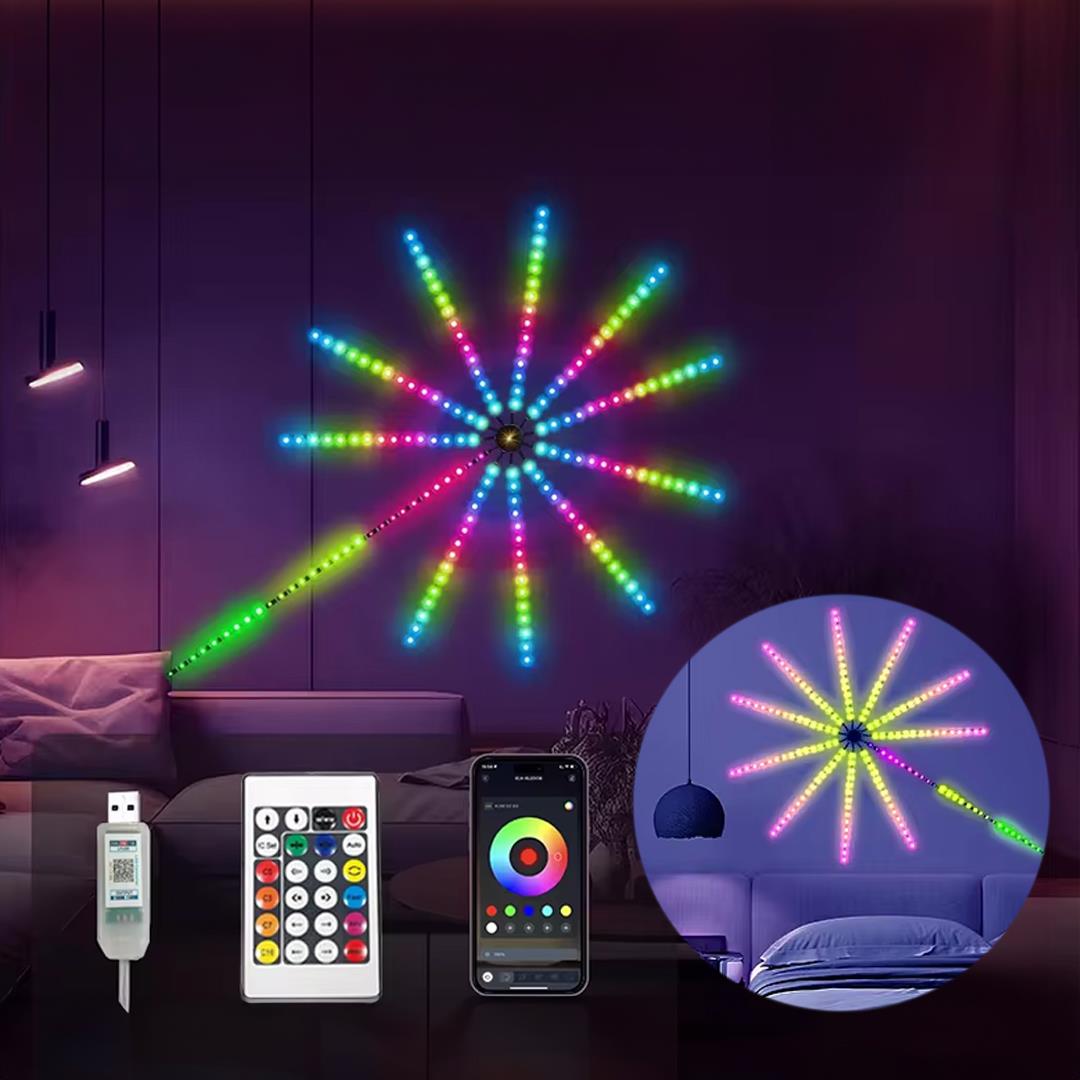 Sunup RGB LED’li Işıklı Ses Kontrüllü Havai Fişek Cihazı Fiyatı - Merter Elektronik