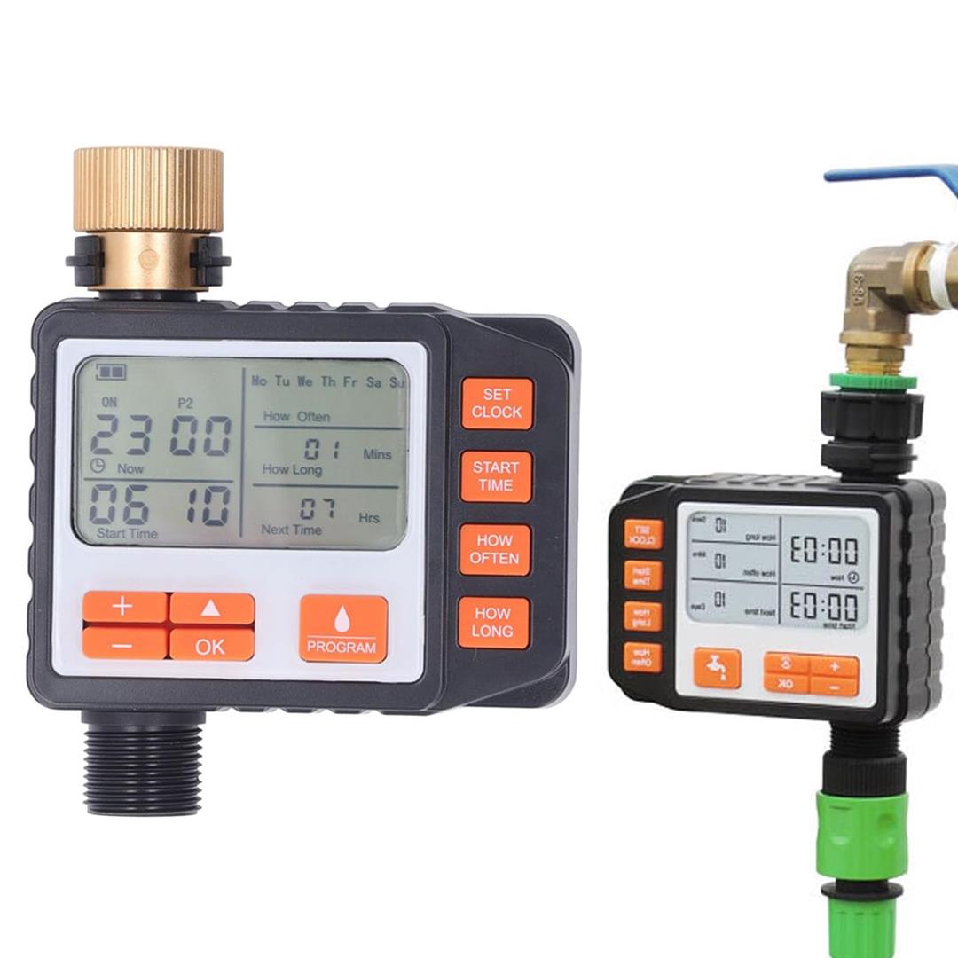 SUNUP SN-24908 OTOMATİK SULAMA SAATİ ZAMANLAYICISI BAHÇE SULAMA SİSTEMİ (DİJİTAL PROGRAMLANABİLİR)