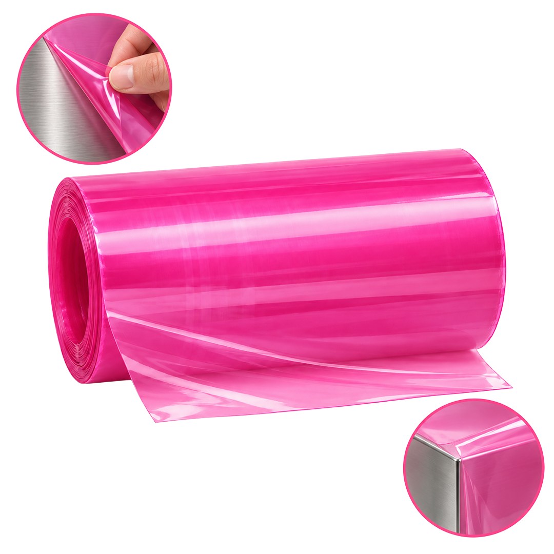 SUNUP SN-39113 ÜRÜN KİRLENME ÖNLEYİCİ PEMBE BARİYER FİLM 15X10CM Fiyatı - Merter Elektronik
