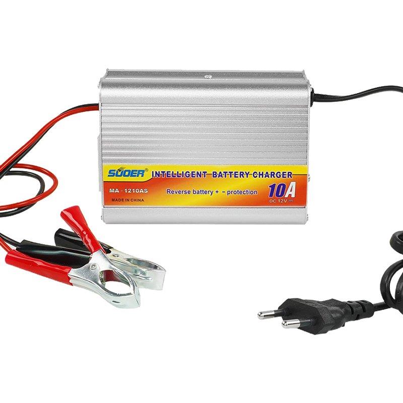 SUOER MA-1210AS 12 VOLT - 10 AMPER AKILLI HIZLI AKÜ ŞARJ CİHAZI