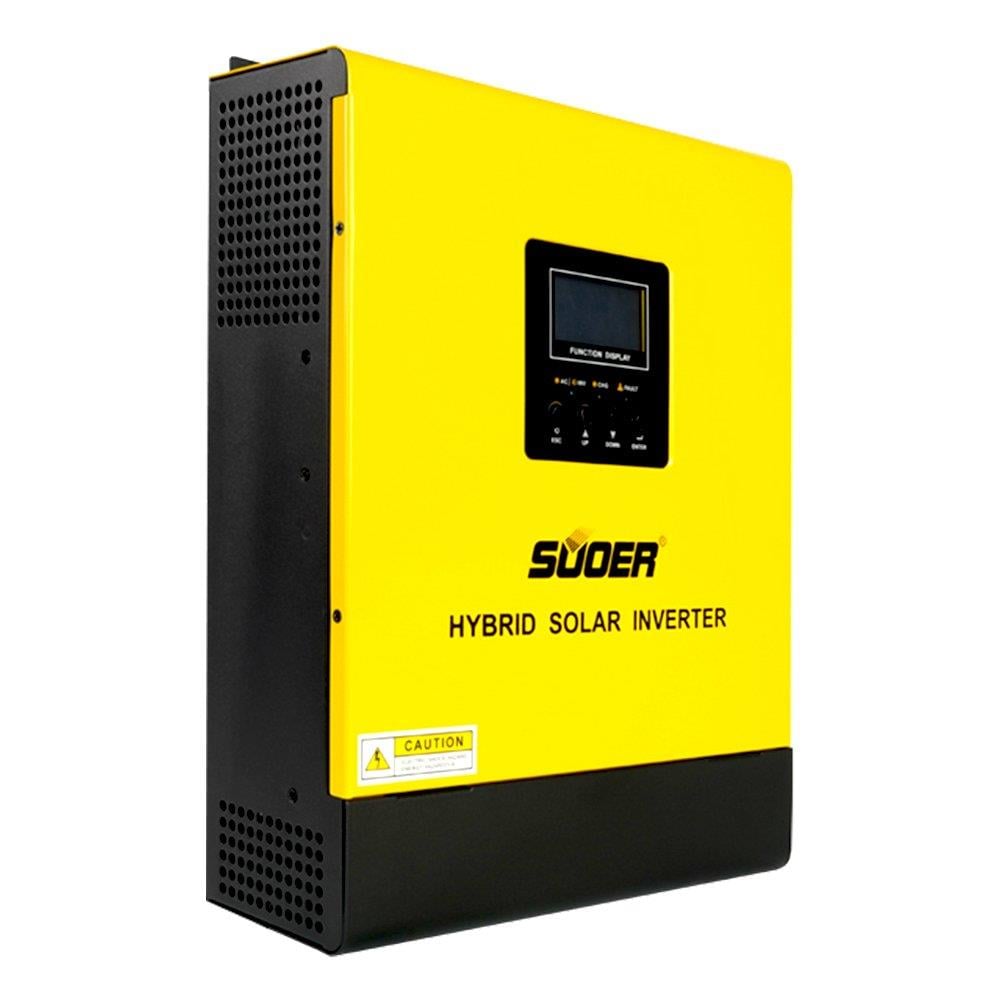 SUOER PS-1K-12 PWM SOLAR ŞARJ KONTROL CİHAZLI VE AC ŞARJLI INVERTER