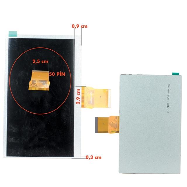 TABLET DOKUNMATİK EKRAN (LCD 100 3,5) 7 HDZ070BOEP50-BLD