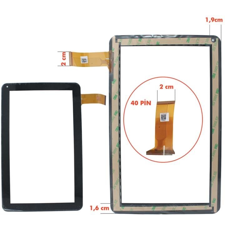 TABLET DOKUNMATİK EKRAN (MF-615-101F) 10.1 CODEGEN