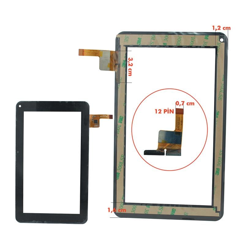 TABLET DOKUNMATİK EKRAN (SILEAD HLD 0726)  7  NEXT TABLOID-OBLIO